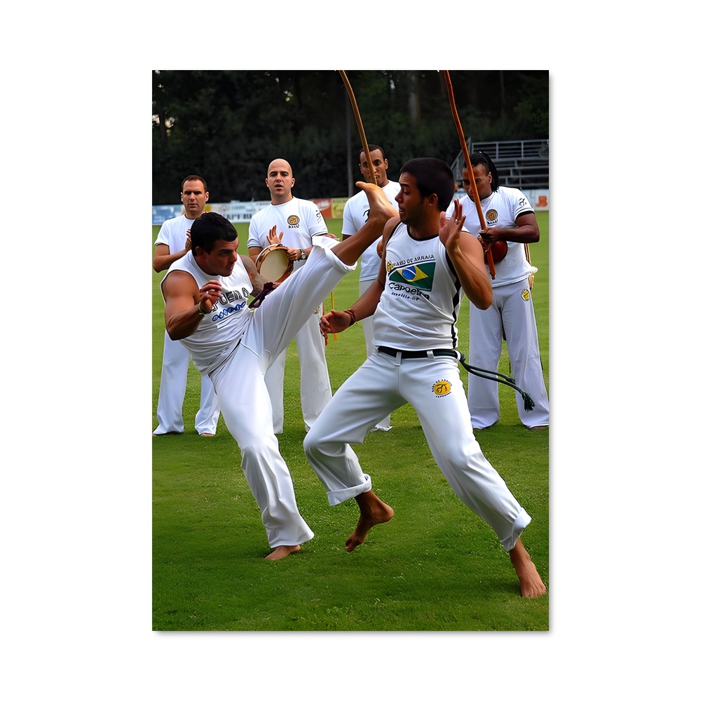 Poster Capoeira Warriors